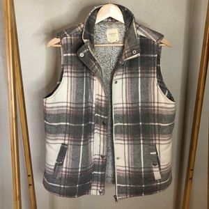 Harper Heritage Lavender/Gray Plaid Vest